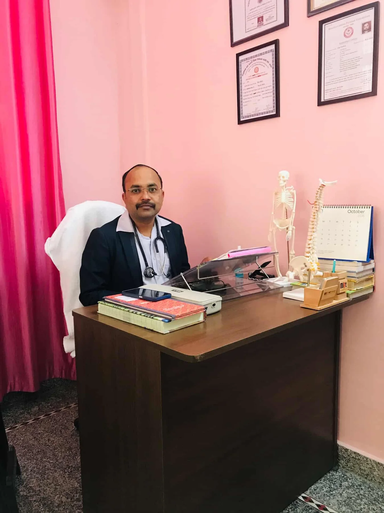 UNNATI Nature Care के परामर्श कक्ष का दृश्य